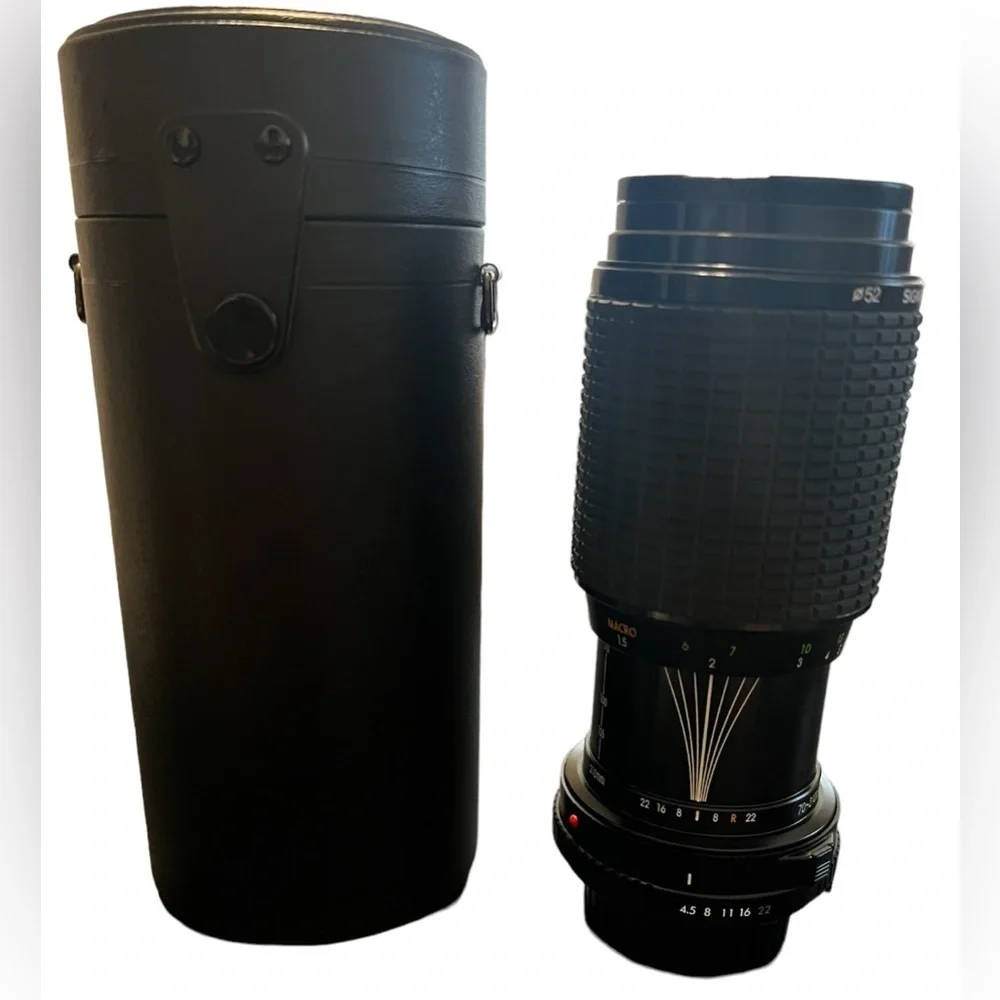 SIGMA ZOOM Lens K II 70~210mm 1:4.5 Made in JAPAN ~ Case Included